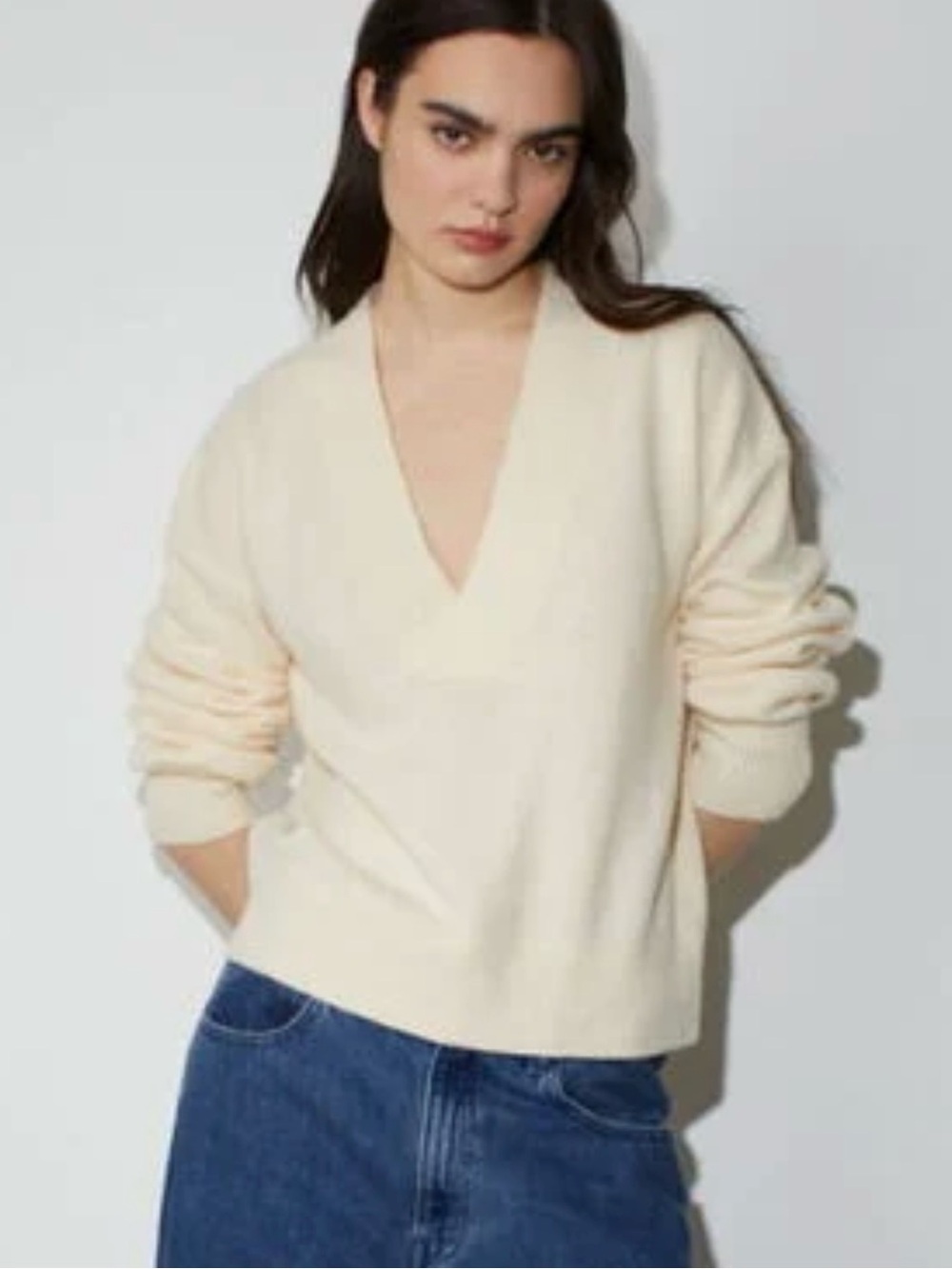 EUC Tiger of Sweden Mohair Vneck Sweater